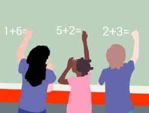 kids, study, school